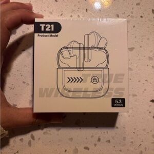 BNew Earbuds Bluetooth Headphones, Touch Screen, Noise Cancelling, Waterproof